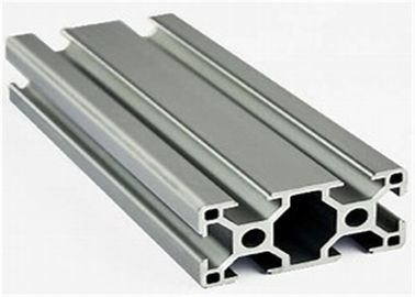 Construction Stock Aluminum Extrusion Profiles , 6005a Extruded Aluminium Channel